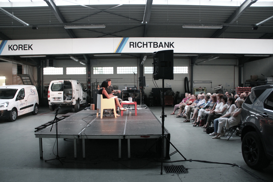 Zelden waren we te gast op een zo bijzondere én toepasselijke locatie - 29 augustus 2015 - foto: Raf Bergans