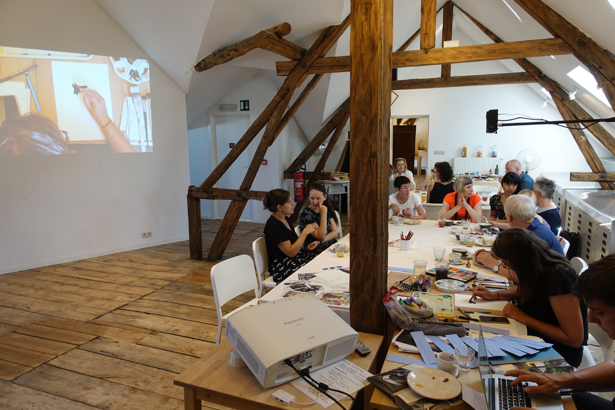 Ontbijtvoorstelling in Villa Verbeelding - 25 augustus 2019 - foto: Raf Bergans