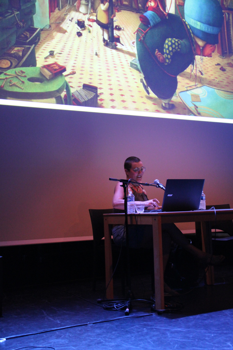 Illustrator talks: Rébecca Dautremer - 25 augustus 2019 - foto: Raf Bergans