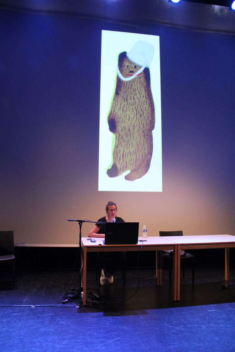 Illustrator talks: Mélanie Rutten - 25 augustus 2019 - foto: Raf Bergans