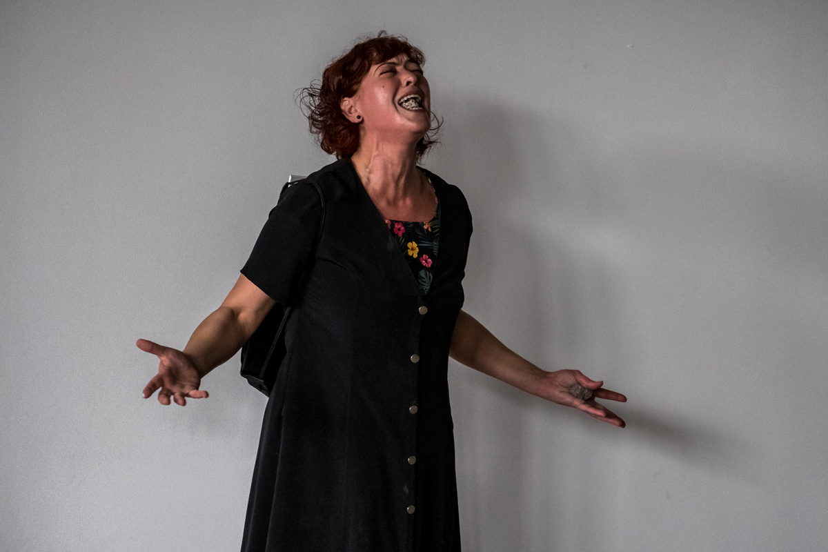 'De steen' door Layla Önlen was een zeer intense voorstelling - 18 augustus 2019 - foto: Kristine Vandegaer