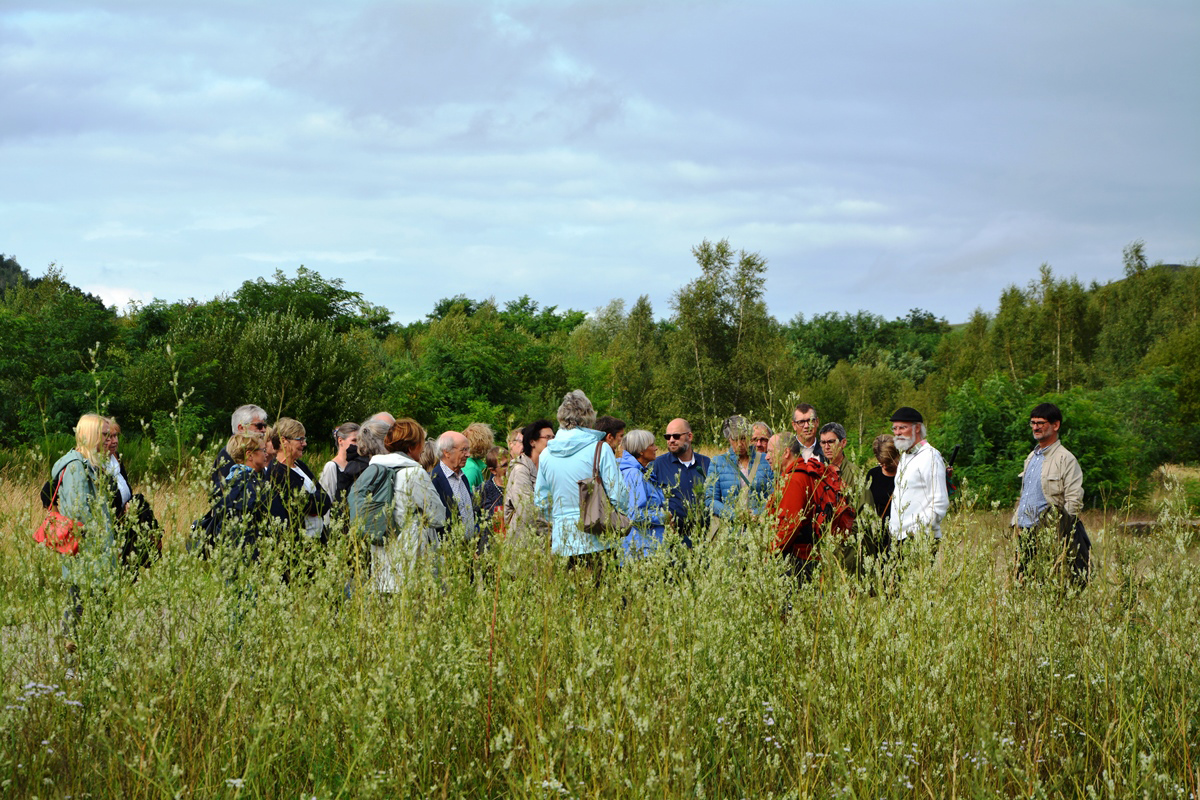 ... en voerde daarna door het groen van Thor Park  - 18 augustus 2019 - foto: Jan Colla