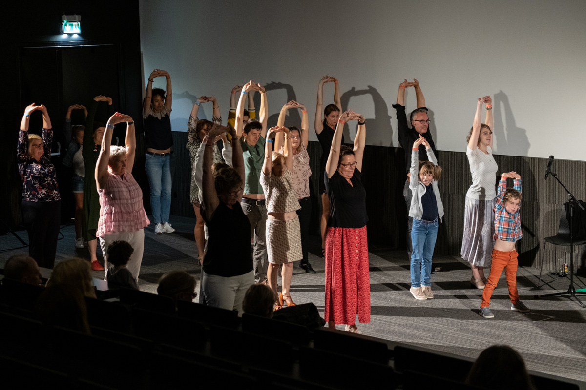 Daarna was het de beurt aan de bezoekers - 18 augustus 2019 - foto: Kristine Vandegaer