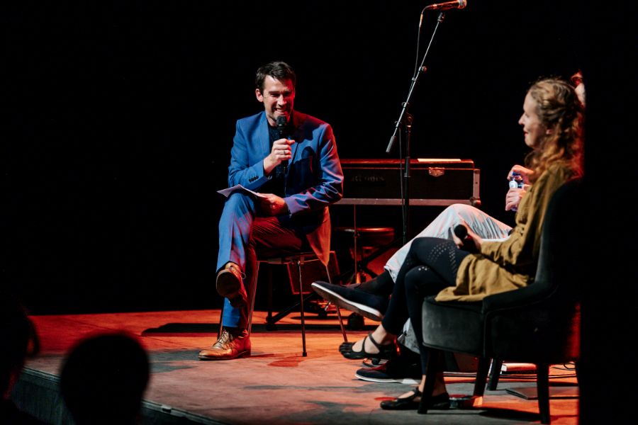 ZiZ 2021 Genk / Literaire avond met Martin Michael Driessen & Marente de Moor © Boumediene Belbachir