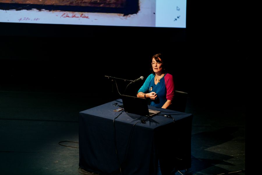 ZiZ 2021 Hasselt / Lezing met Rébecca Dautremer © Boumediene Belbachir