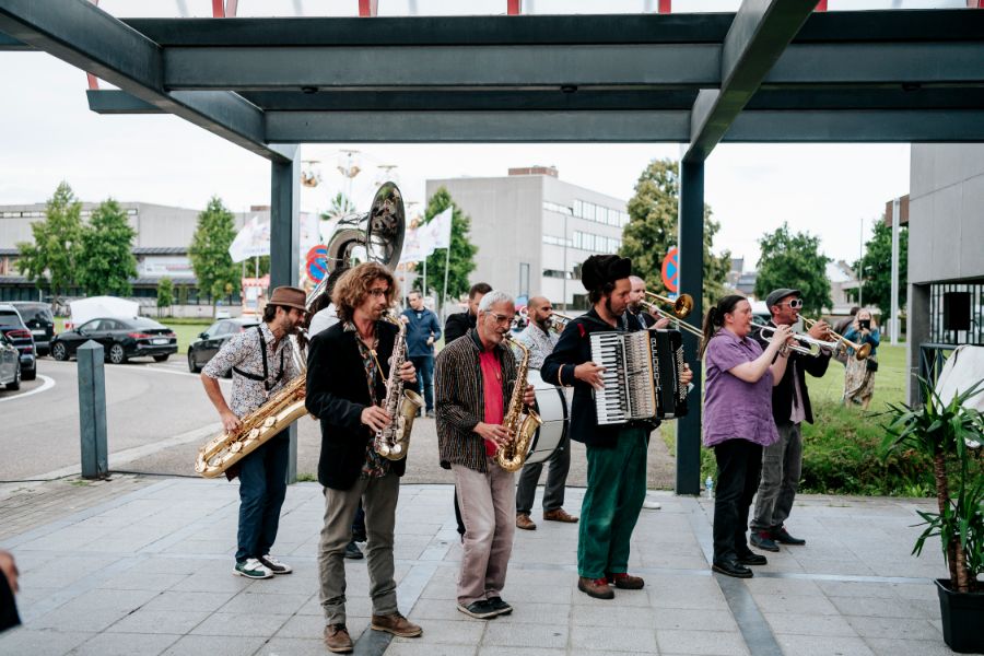 ZiZ 2021 Hasselt / Live muziek van het Orchestre International du Vetex © Boumediene Belbachir