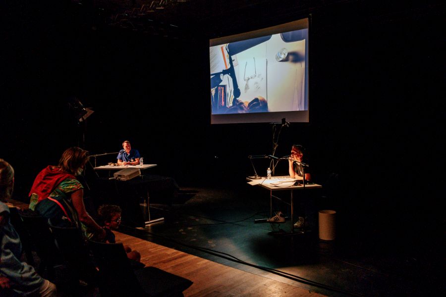 ZiZ 2021 Hasselt / Voorstelling Carll Cneut & Edward van de Vendel © Boumediene Belbachir