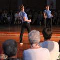 Koen De Preter danst een choreografie gebaseerd op Vaclav van Arthur Japin - 15 augustus 2011