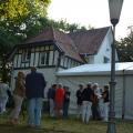 Mooie setting: een tent op het gras bij het Emile Van Dorenmuseum - 30 augustus 2016 - foto: Jan Colla