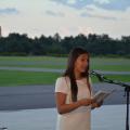 De voorstelling begon met rode draad "Het dwaallicht" - 20 augustus 2016 - foto: Jan Colla