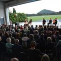 Martin en Rodaan in gesprek over leven als vluchteling en over boeken - 20 augustus 2016 - foto: Jan Colla