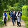 ZiZ2020 Genk / Literaire wandeling met Ellen Schroven © Boumediene Belbachir