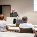    ZiZ2020 Genk / De lezing van Kristof Reulens over het literaire verleden van het kunstenaarsoord Genk © Boumediene Belbachir